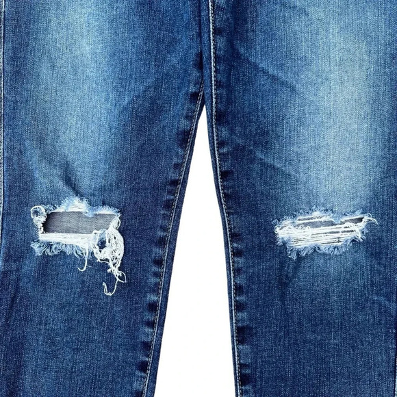 AG Adriano Goldschmied Farrah High Rise Skinny Ankle Distressed Raw Hem Jean 29 - Picture 5 of 13